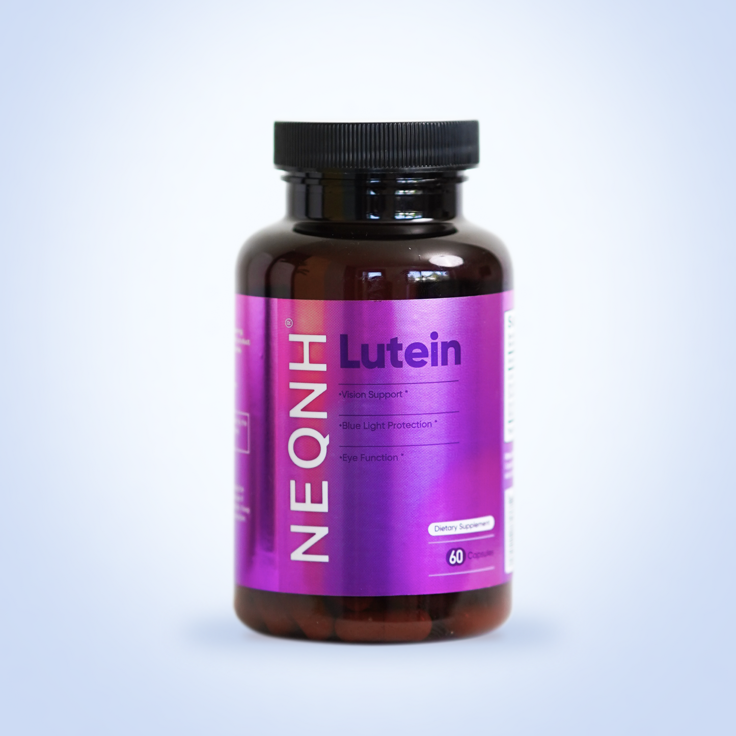 Lutein capsules bottle for eye health support supplement USA
