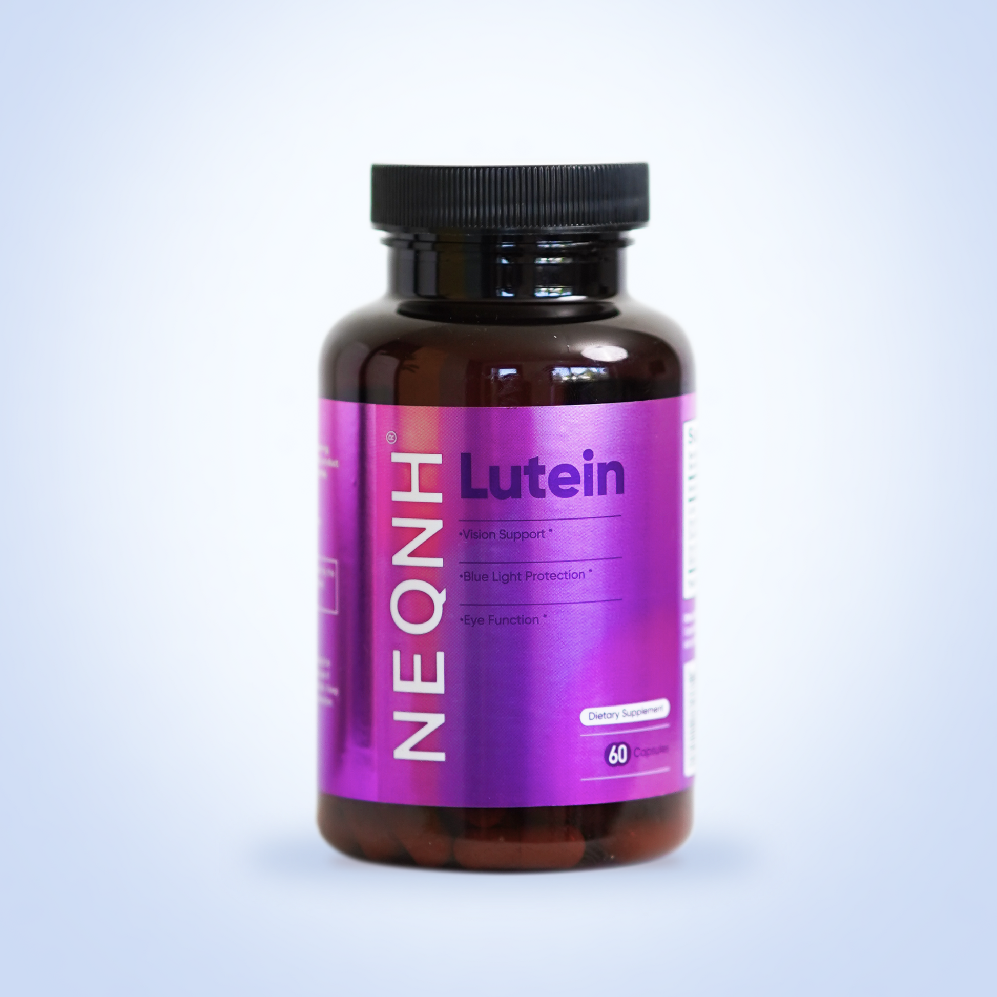 Lutein capsules bottle for eye health support supplement USA